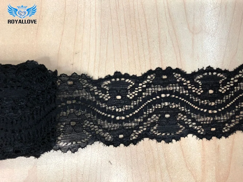 20 ярдов красивое кружевное эластичное цветочное белье повязка на голову кружево