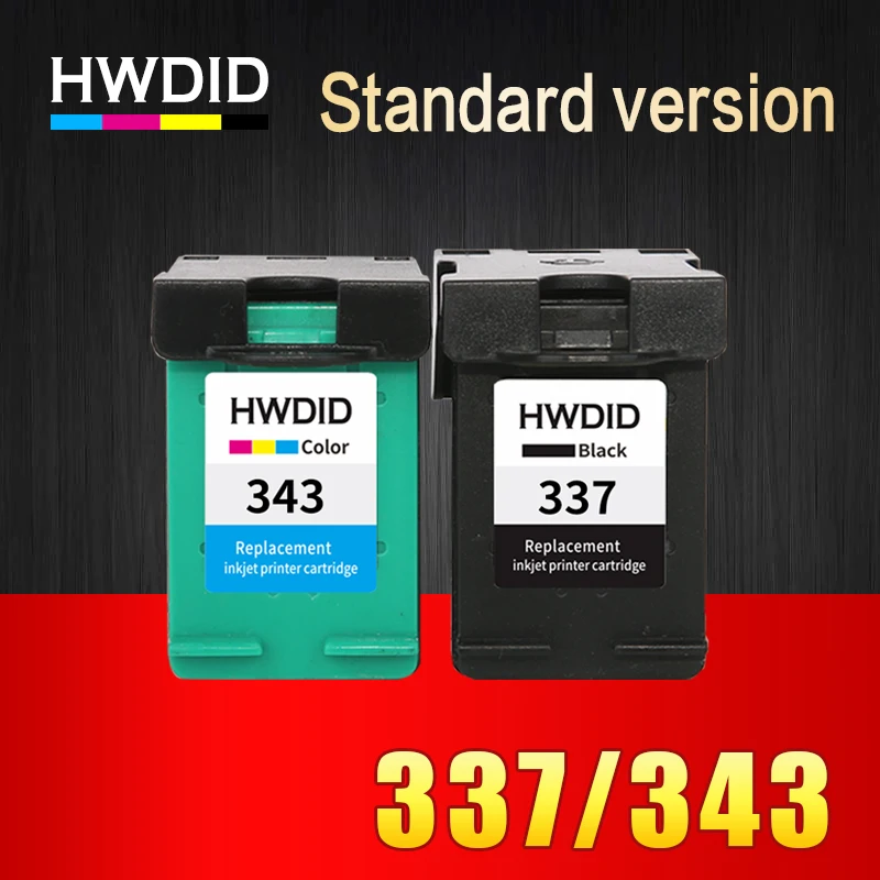 HWDID 343 337 Восстановленный картридж для HP Photosmart 2575 8050 C4180 D5160 Deskjet 6940 D4160 | Компьютеры и