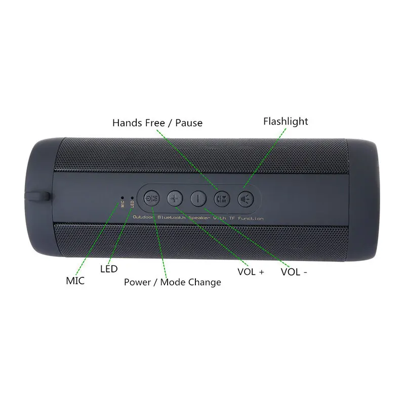Портативная беспроводная bluetooth-колонка водонепроницаемая аудиокнига для