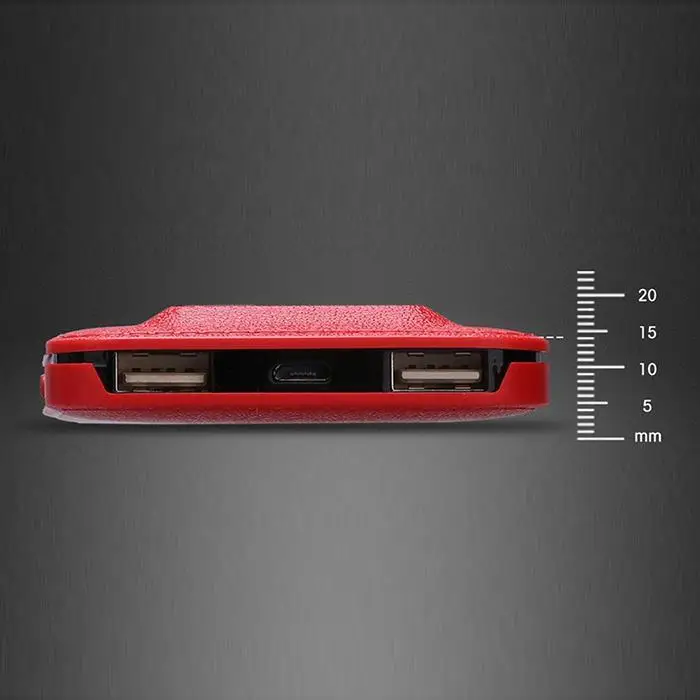 20000 мАч Внешний аккумулятор для Xiaomi Mi 2 USB внешний портативное зарядное устройство