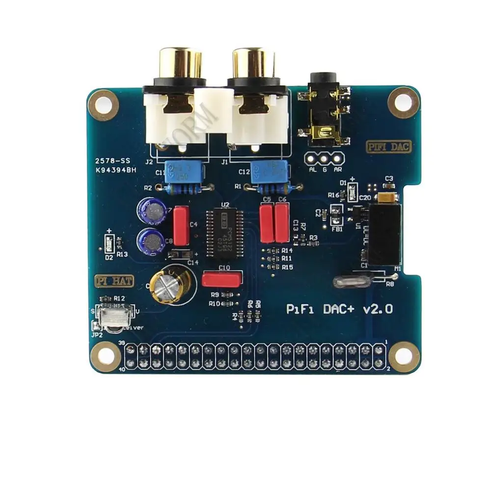 Чехол для Raspberry Pi 3B +/3B DAC + чехол/защитный акриловый чехол HiFi звуковая карта|case