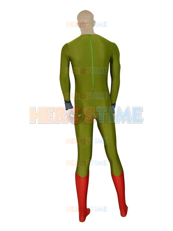Новый стильный костюм супергероя из спандекса зентай с накидкой для