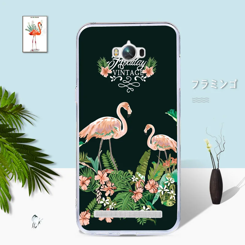 Для Asus Zenfone Max ZC550KL чехол TPU Мягкий силиконовый задняя крышка для 5.5 &quotЦветочный