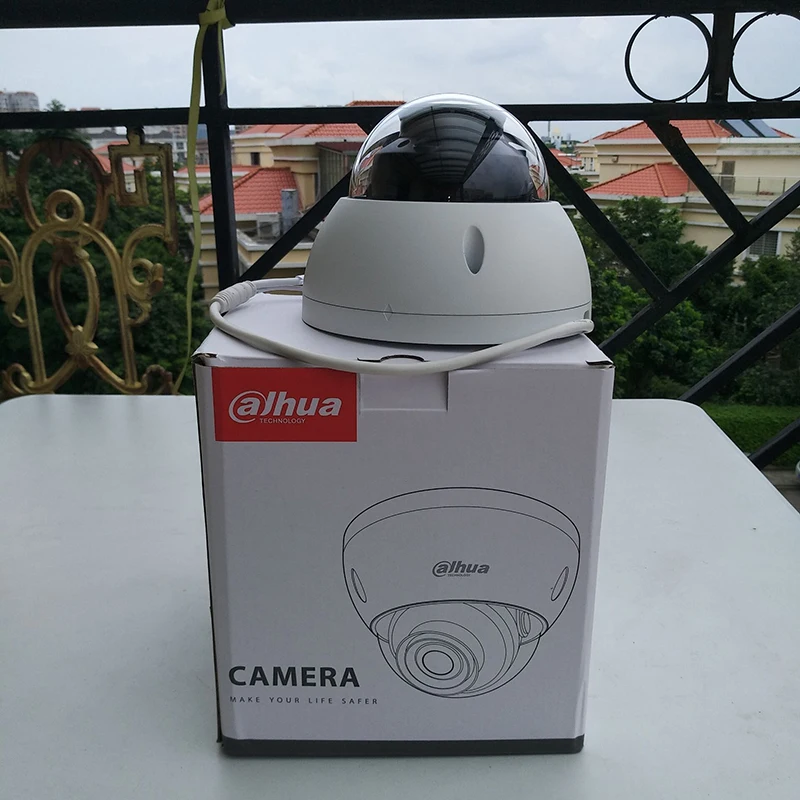 Оригинальная IP камера Dahua 8 Мп стандартная сетевая видеонаблюдения H.265 IR50m PoE + 4K
