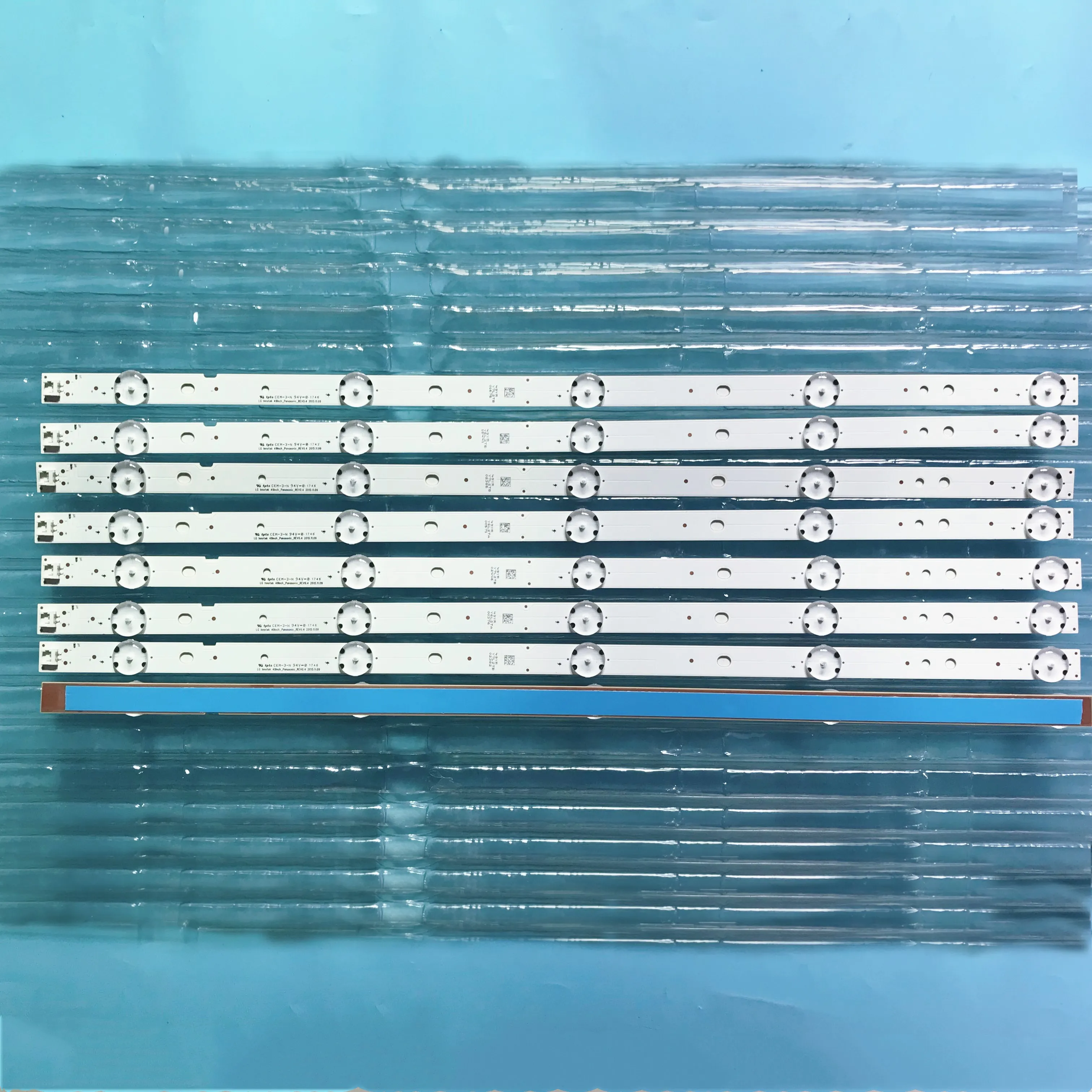 Светодиодная лента для подсветки 5 ламп LG Innotek 49 дюймов телевизора Panasonic TX 49DS500B