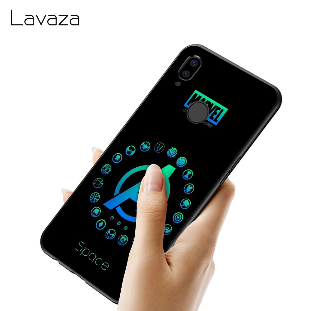 Мягкий силиконовый чехол Lavaza MARVEL с логотипом для huawei mate 10 20 P9 P10 P20 Lite Pro P Smart TPU чехол s