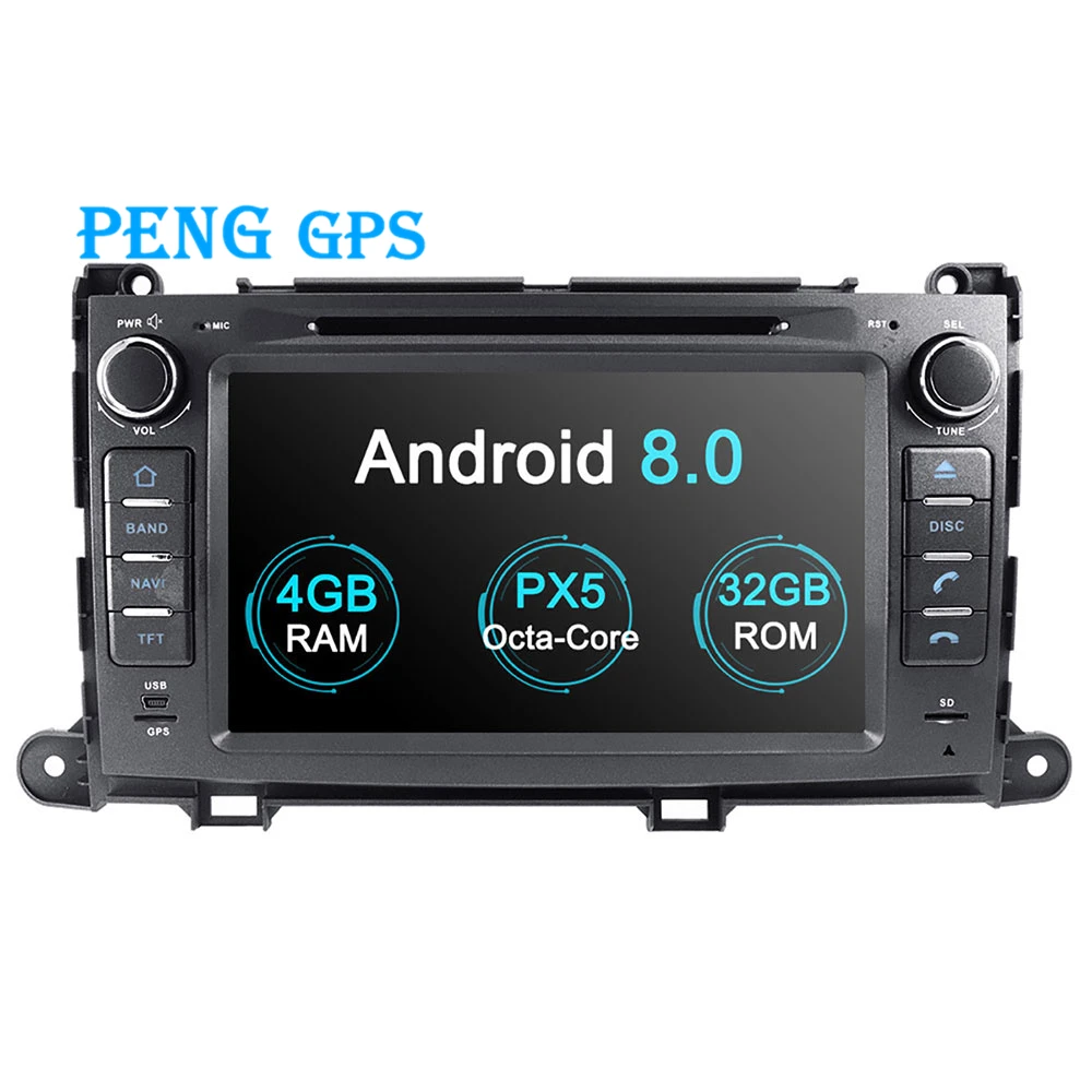 Автомобильный DVD плеер с GPS навигацией для Toyota Sienna 2010 2015 автомобильное аудио