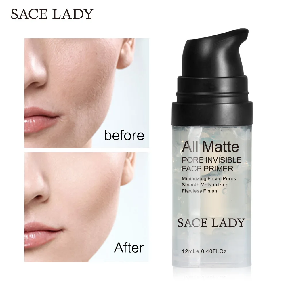 Матирующая основа под макияж SACE LADY натуральная матовая грунтовка для