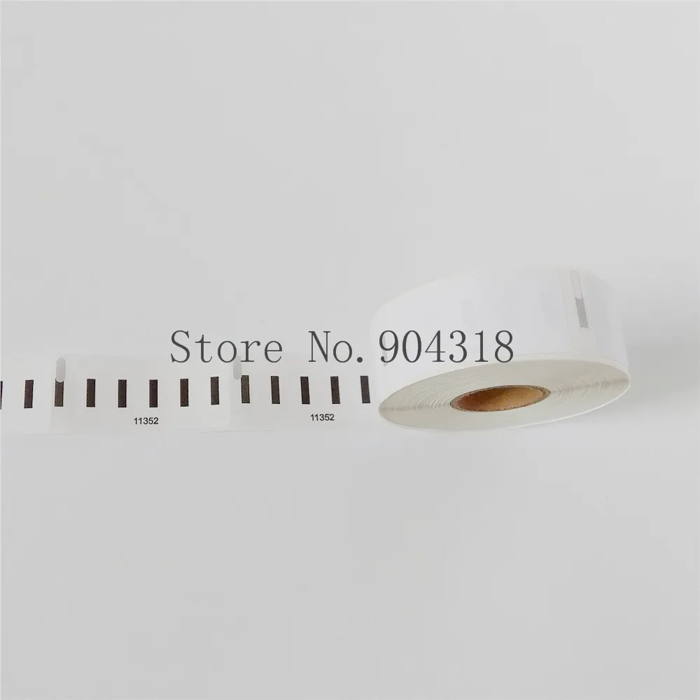 100 x рулонов Dymo 11352 Dymo11352 совместимые этикетки 54 мм 25 500 этикеток в рулоне