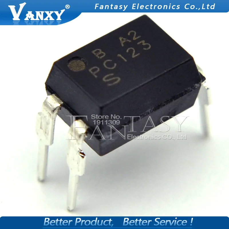 10 шт. PC123 DIP4 DIP PC123B DIP-4 новый и оригинальный IC | Электронные компоненты