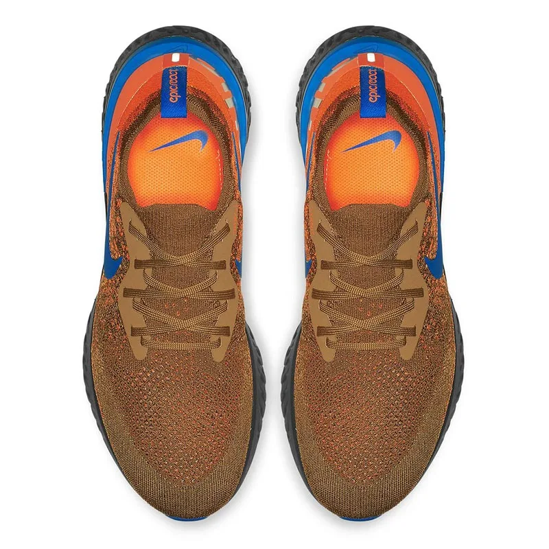 Оригинальный Новое поступление NIKE Flyknit Epic React для мужчин's кроссовки спортивная