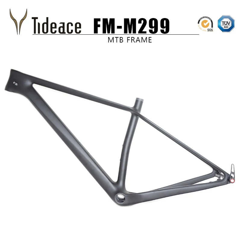 Легкий вес 960g thru axle 148x12 boost MTB карбоновая рама 29er Plus рамы для горного велосипеда 29