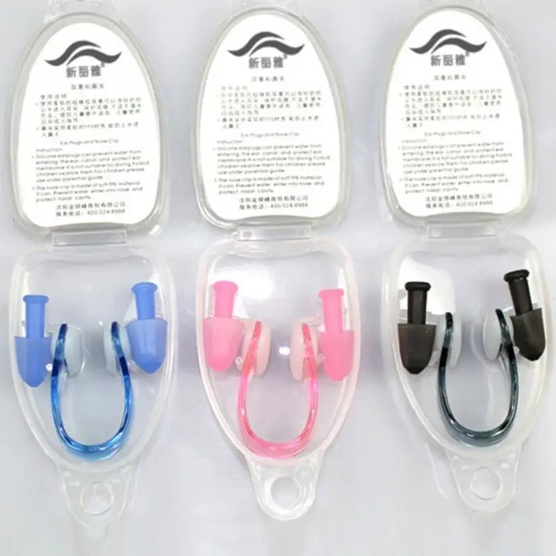 Для мужчин и женщин зажим для носа силиконовые детские мягкие водные спортивные