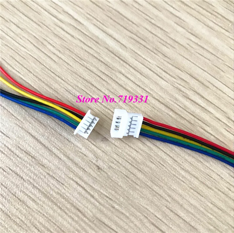 10 пар Micro JST 1 25 5 контактный штекер и гнездо разъем с проводами кабелей|plug connector|jst