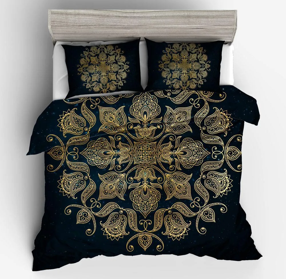 Комплект постельного белья из микрофибры с наволочками и молнией | Дом сад