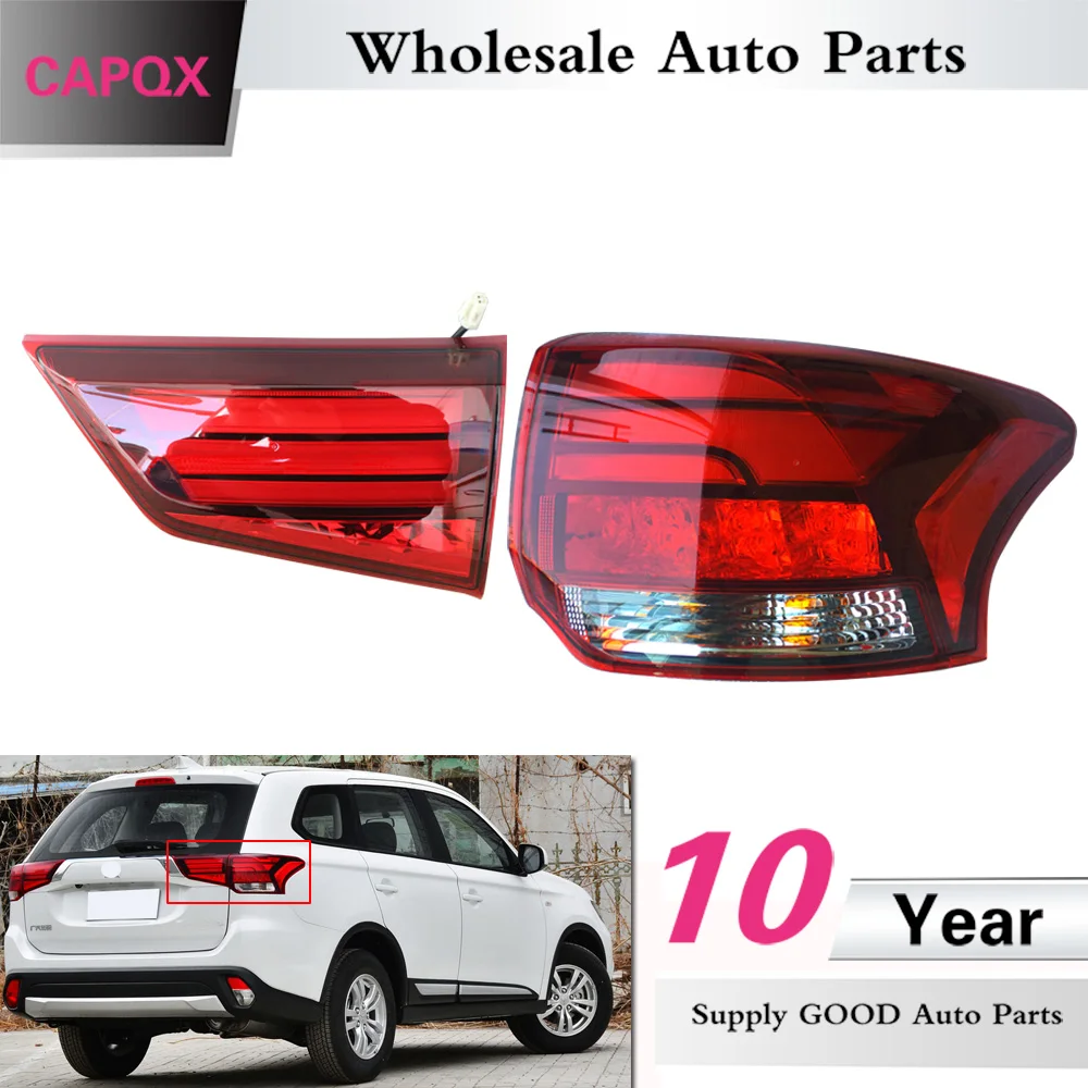 CAPQX для Mitsubishi Outlander PHEV 2016 2017 2018 задний стоп сигнал светильник фонарь taillamp сигнала