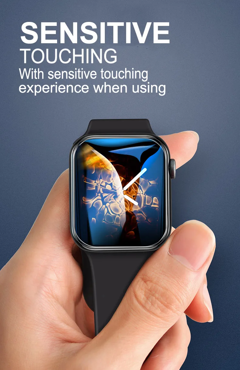 Нано жидкое полное клеевое УФ-стекло для Apple Watch 38 м 42 мм 40 мм 44 мм Защита экрана для i Watch 4 3 2 1 серия пленка из закаленного стекла