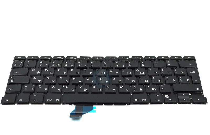 Новая русская клавиатура для ноутбука сменная Macbook Pro 13 3 дюйма A1502 Retina раскладка RU