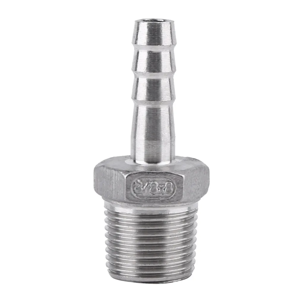 1 шт. BSP 1/4 &quotкрышка из нержавеющей стали SS304 наружная резьба штуцер хвостовик