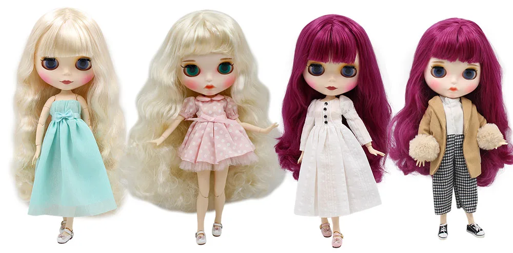 ICY Blyth кукла Обнаженная нормальное и общее тело с ручным набором AB и лицевой панелью в подарок Мода девушка 1/6 BJD кукла