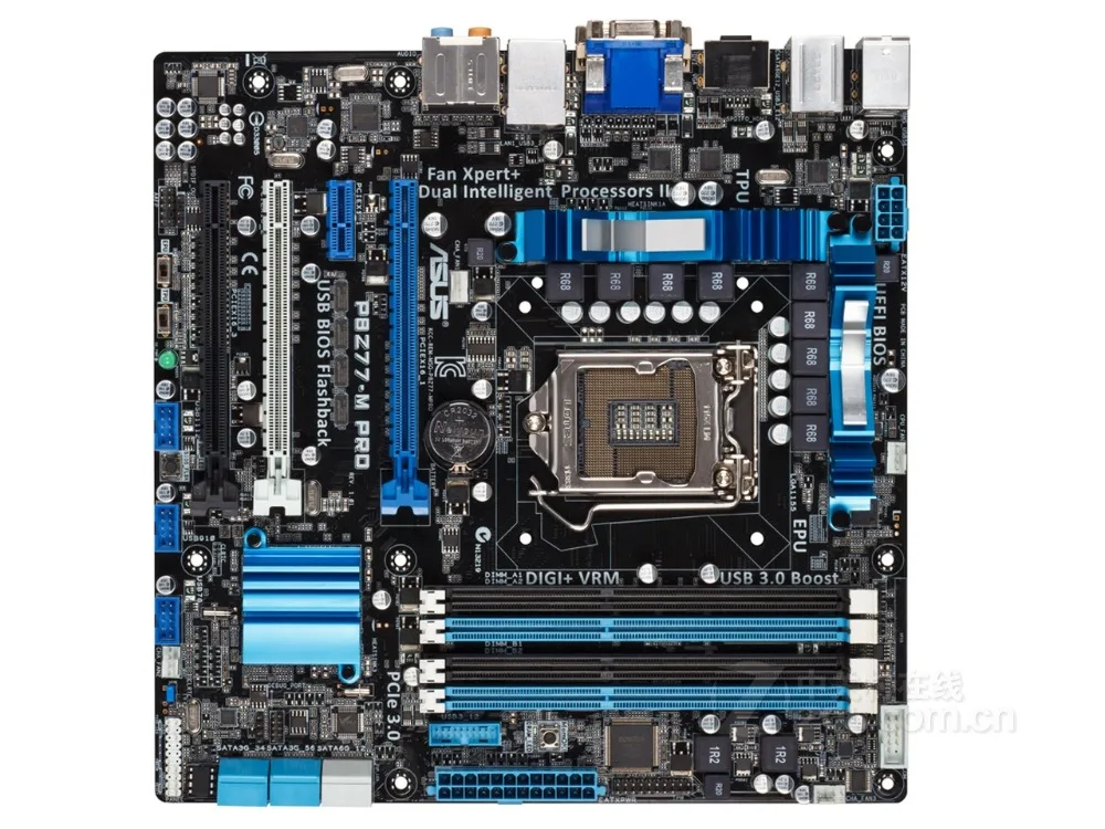 Оригинальная материнская плата для ASUS P8Z77 M PRO LGA 1155 DDR3 I3 I5 I7 32 Гб USB2.0 USB3.0 Z77