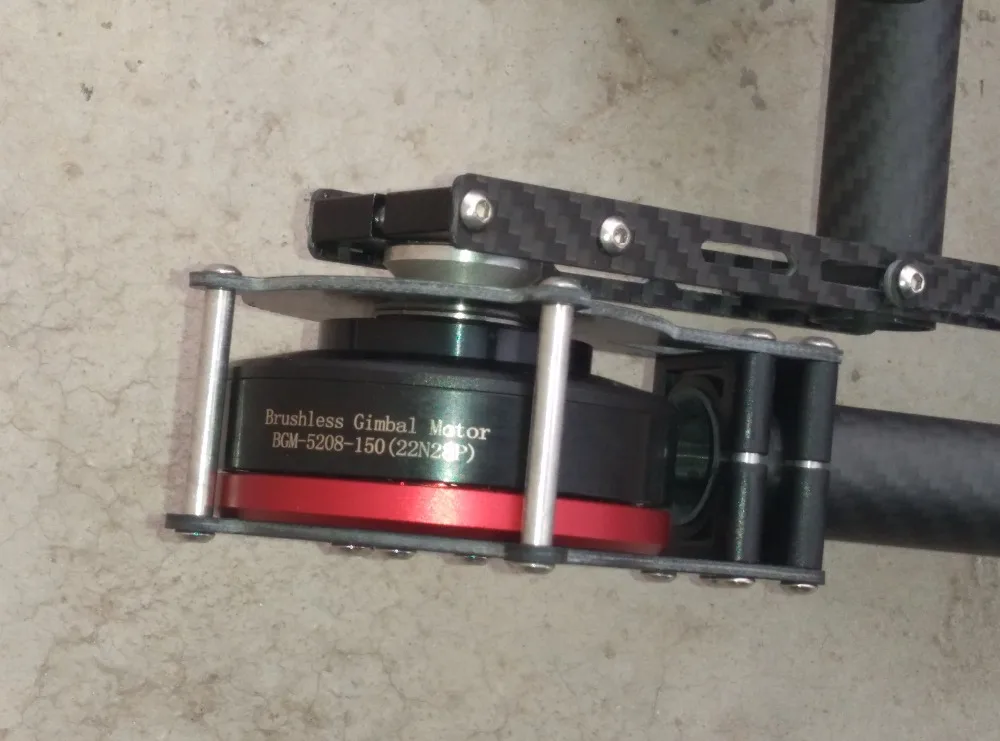 3 оси DSLR Бесщеточный гидростабилизатор камеры из углеродного волокна