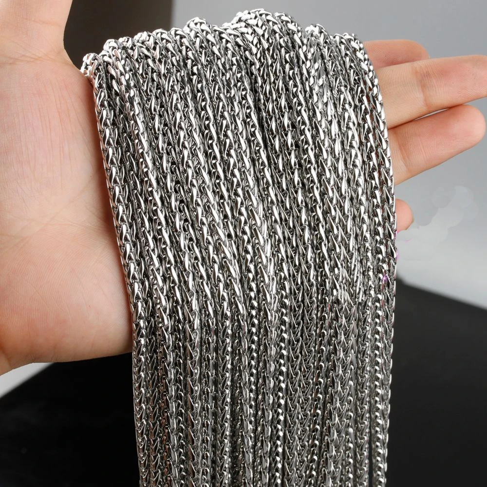 10 метров новый горячий продавать оптом серебро из нержавеющей стали пшеничная