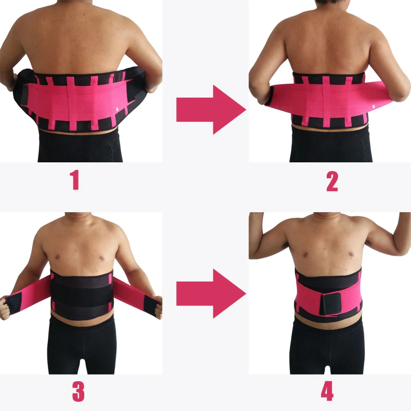 

Orthotics Belts Neoprene Waist Trimmer Elastic Adjustable Corsets Orthopedic Posture Corrector Braces Lumbar Back Supports Belts