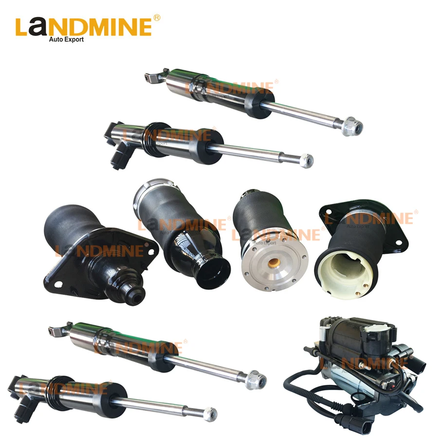 Бесплатная доставка 9 шт Передний Воздушный амортизатор задняя пневматическая подвеска воздушный насос подходит для Audi A6 C5 4Z7616051A (52A) 4Z7616051D 4Z7616007