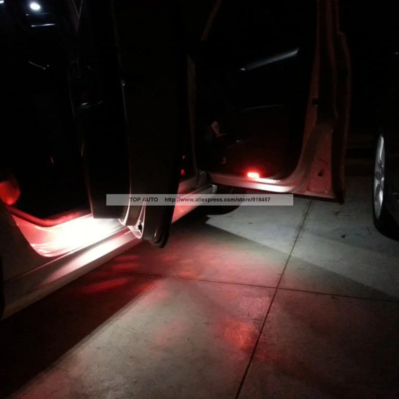 Красный/белый светодиодный задний любезно Боковая дверь светильник для VW GOLF 5 6 Plus