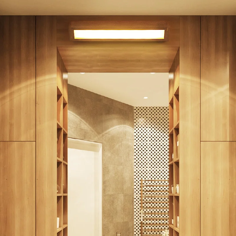 Современный минималистичный резиновый деревянный квадратный настенный