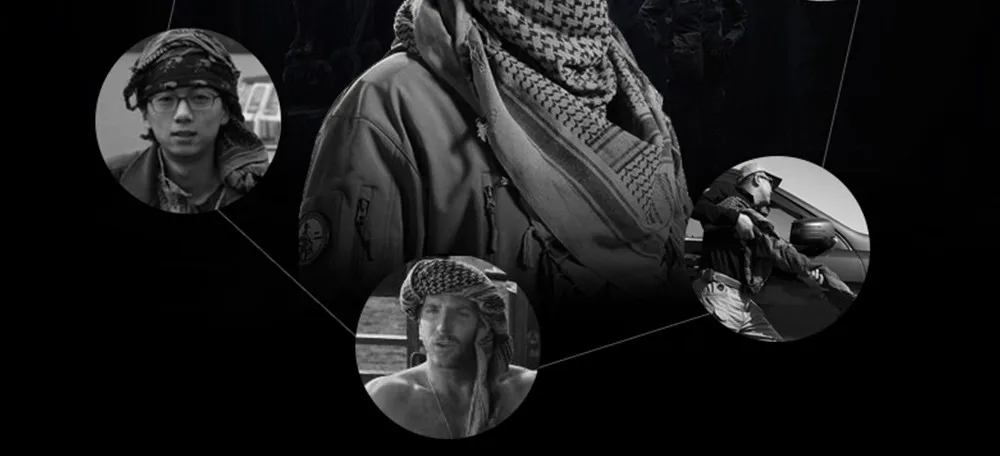 FREE SOLDIER Квадратный головной арабский убор из хлопка, шарф и маска для поездок, скрытый ветрозащитной головной платок, изменчивый шарф