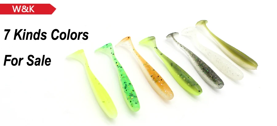 5 см Key Shad 20 шт Мини Shad Приманка для льда Рыбная ловля окуня приманка " джиг голова Мягкая приманка Маленькие Приманки