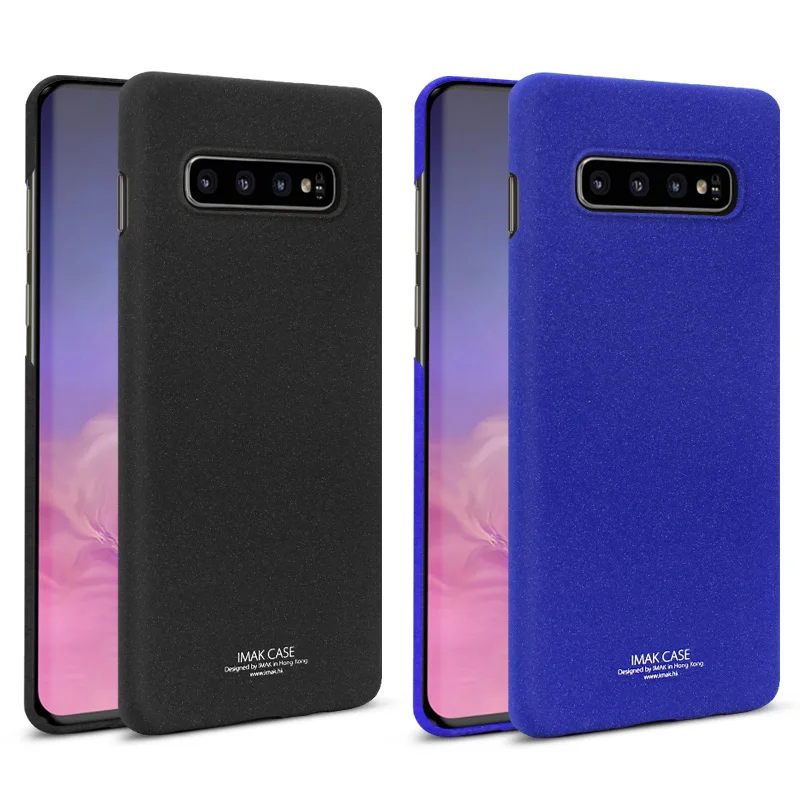 Ковбойский чехол Imak Для Samsung Galaxy S10 Plus S10e Sandy матовая жесткая задняя крышка из