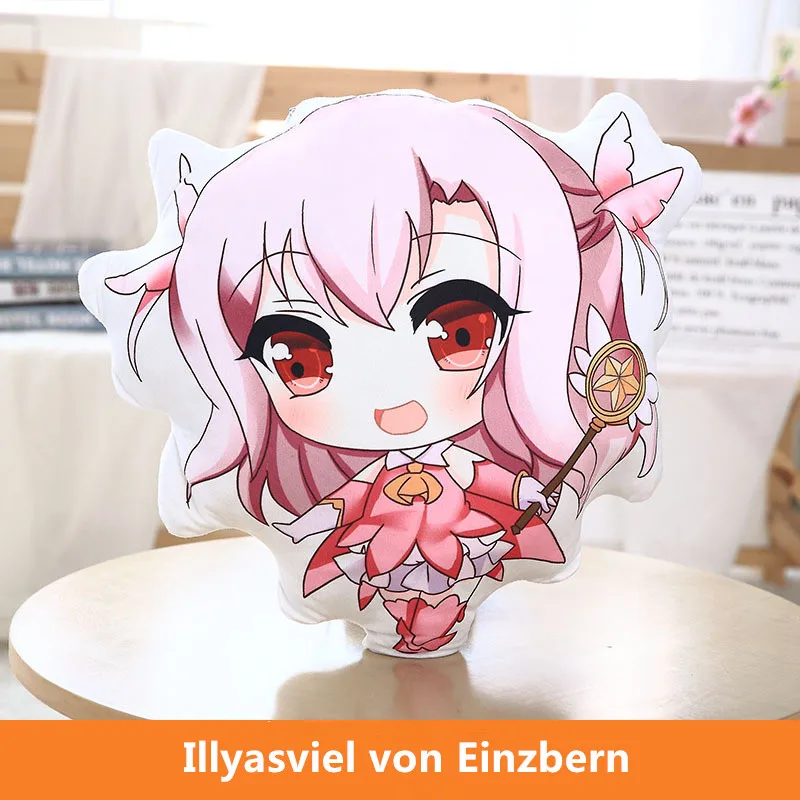 Плюшевые куклы Fate FGO Fate Grand Order Toys Joan of Arc Saber Shielder Matthew Merlin модель подушки 50 см - Цвет: Illyasviel