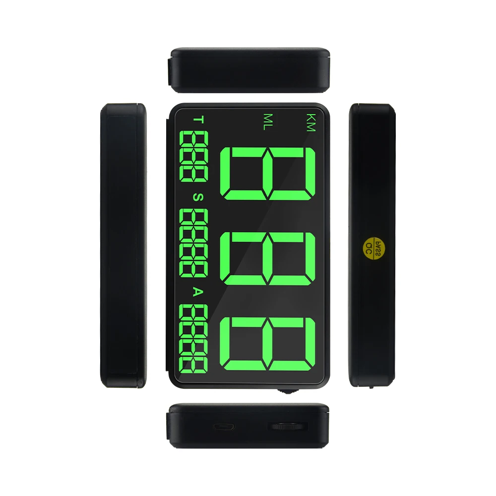 C80 GPS HUD full HD экран с головками дисплей для универсального автомобиля или