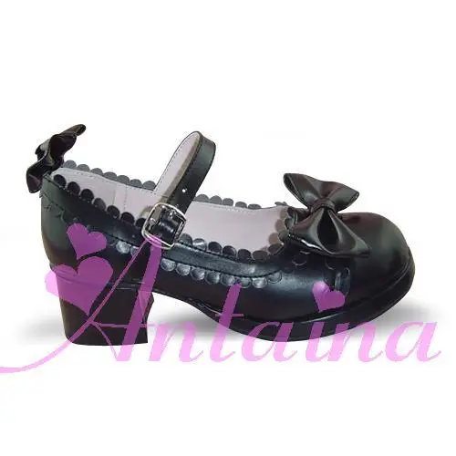 

Princess sweet lolita gothic lolita shoes custom lolita cos punk shoes bow cute laciness an2002 high platform
