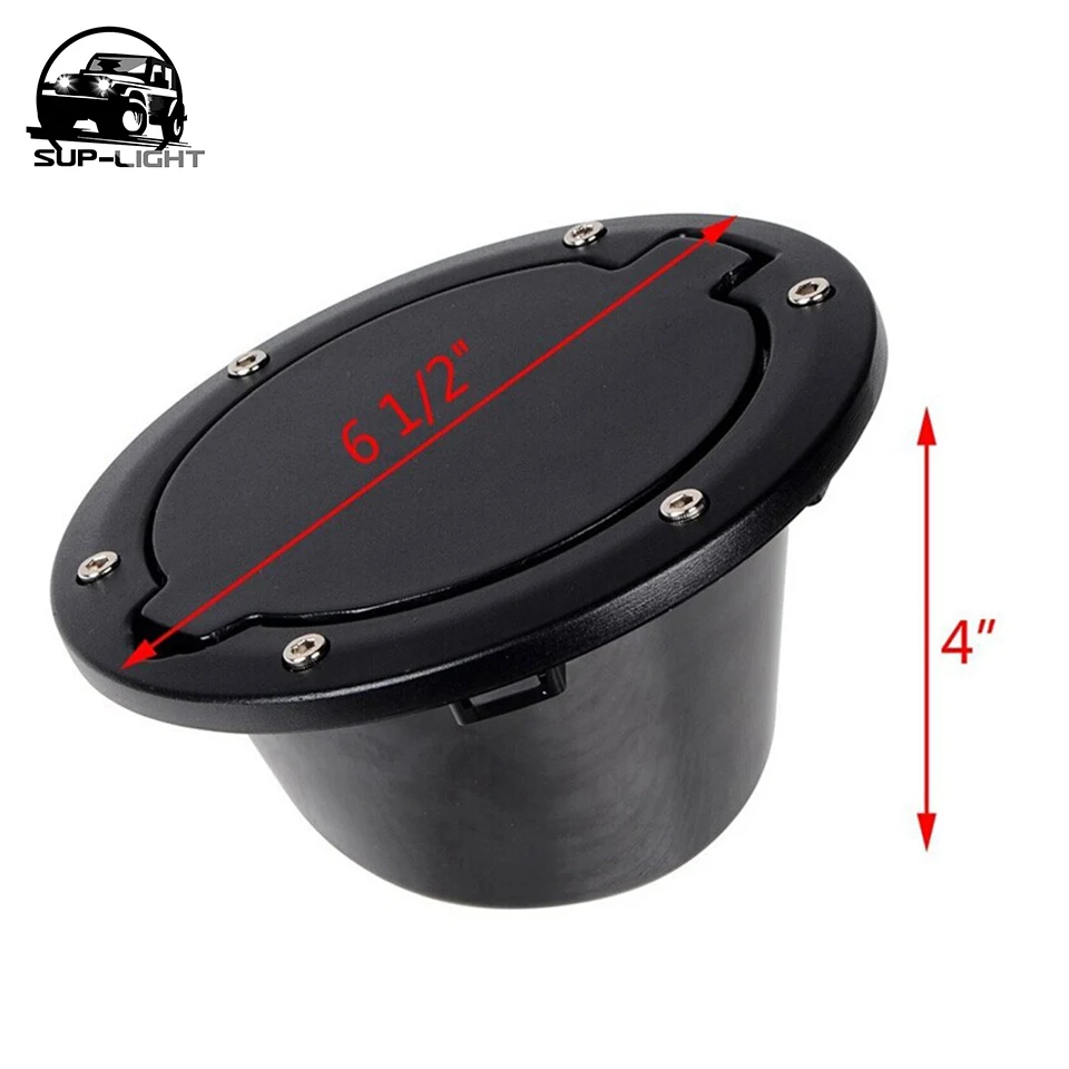 Крышка для бензобака jeep wrangler 07 16 крышка черная из АБС подходит 2 и 4 дверей|jeep