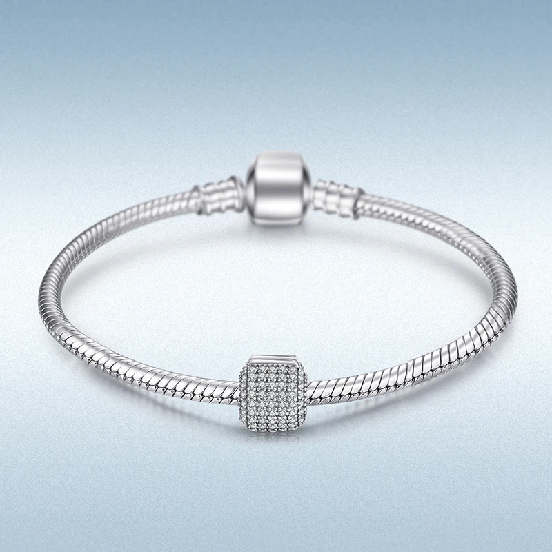 Jewelrypalace стерлингового серебра 925 Lavish ослепительно Spacer бисер Подвески Fit Браслеты