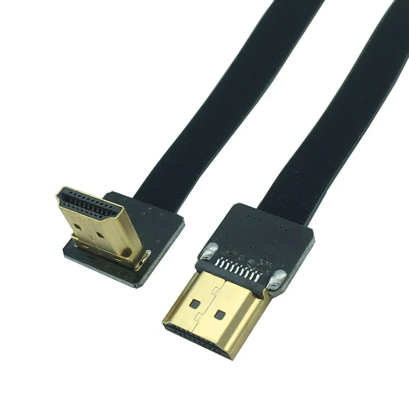 FPV HDMI type A Male Up Angle to HDTV FPC плоский кабель Мультикоптер антенна|Кабели HDMI| |