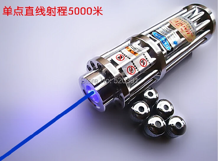 

Most Powerful Military 500000m 500w 450nm Blue Laser Pointers Flashlight Light Burning Match Candle Lit Cigarette Wicked Hunting
