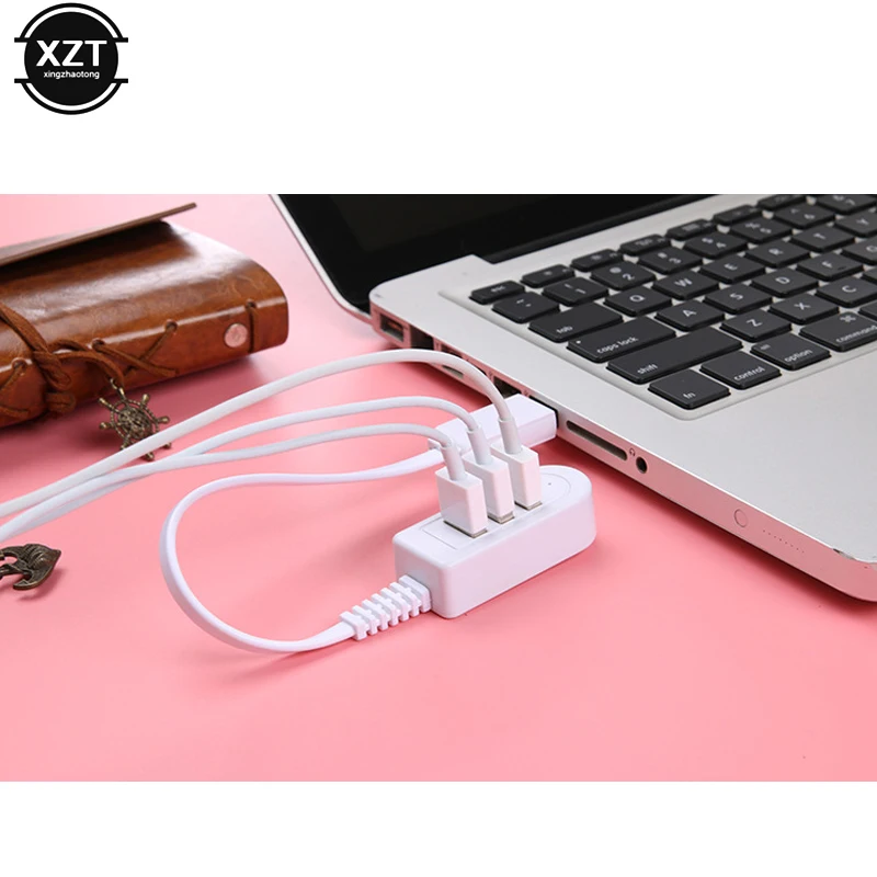 2019 Mini USB 2 0 высокоскоростной разветвитель с 3 портами адаптер удлинитель для ПК