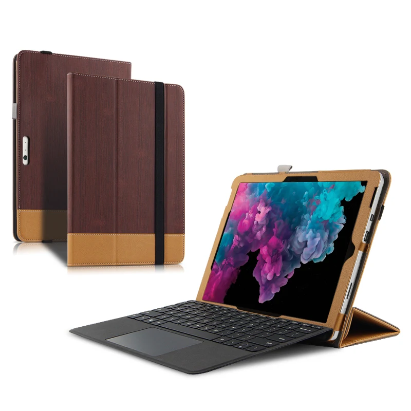Складной чехол-книжка с подставкой для Microsoft Surface Pro4 Pro 4 чехол 12 3 дюйма из