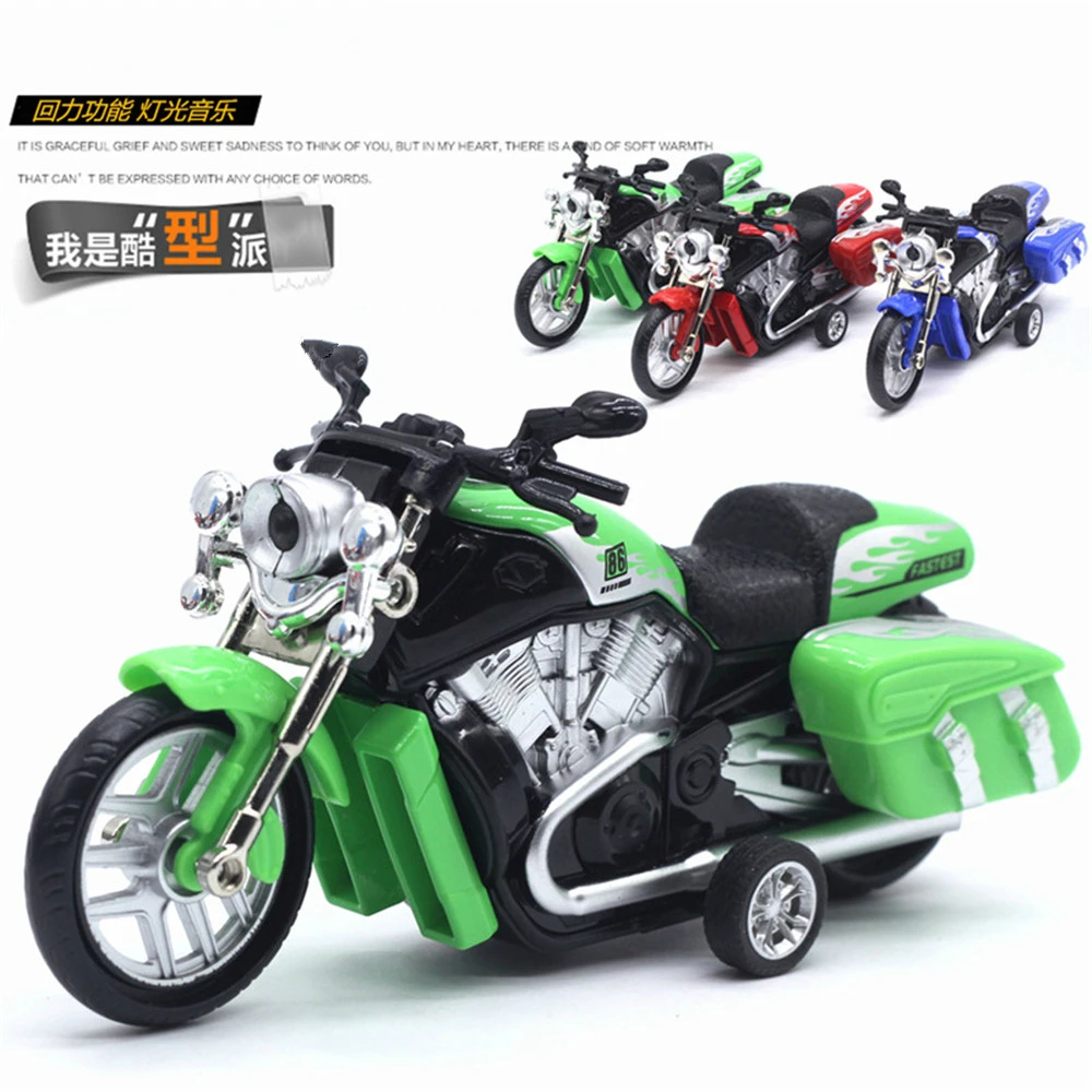 Новая высокая имитация сплава литья под давлением 1:18 Harley Road King специальный