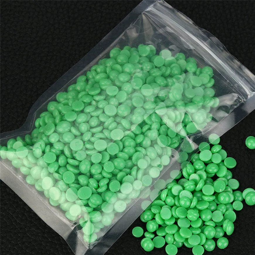 2017A # чайное дерево без полосок для депиляции горячая пленка жесткий воск гранулы