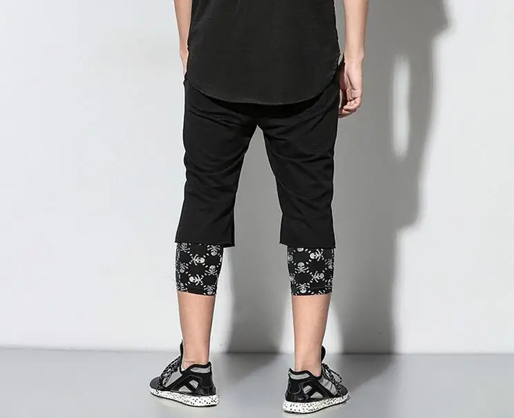 M-XL HOT / Spring New Men's 7 minutes of pants Joker loose small straight leg | Мужская одежда