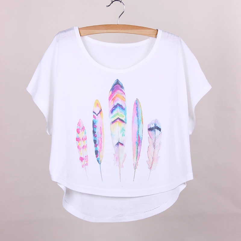 Женская летняя футболка с рукавом летучая мышь|ladies tshirt|wholesale tshirtsbatwing sleeve top |