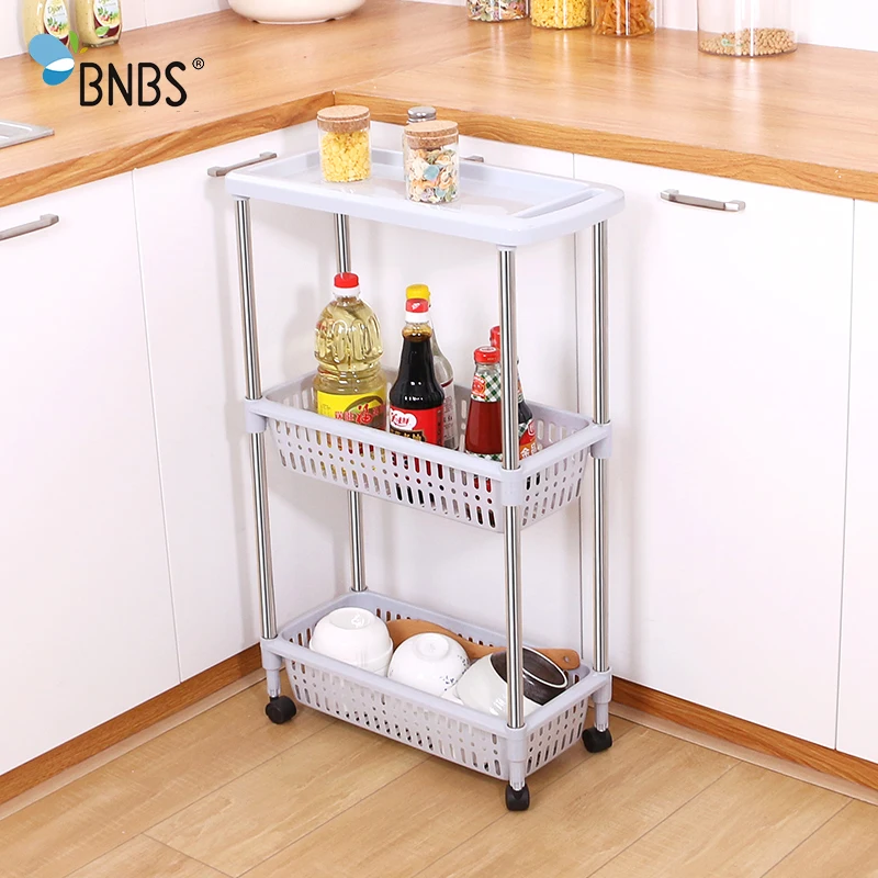 Многофункциональная Бытовая полка BNBS со съемными колесами стойка держатель для