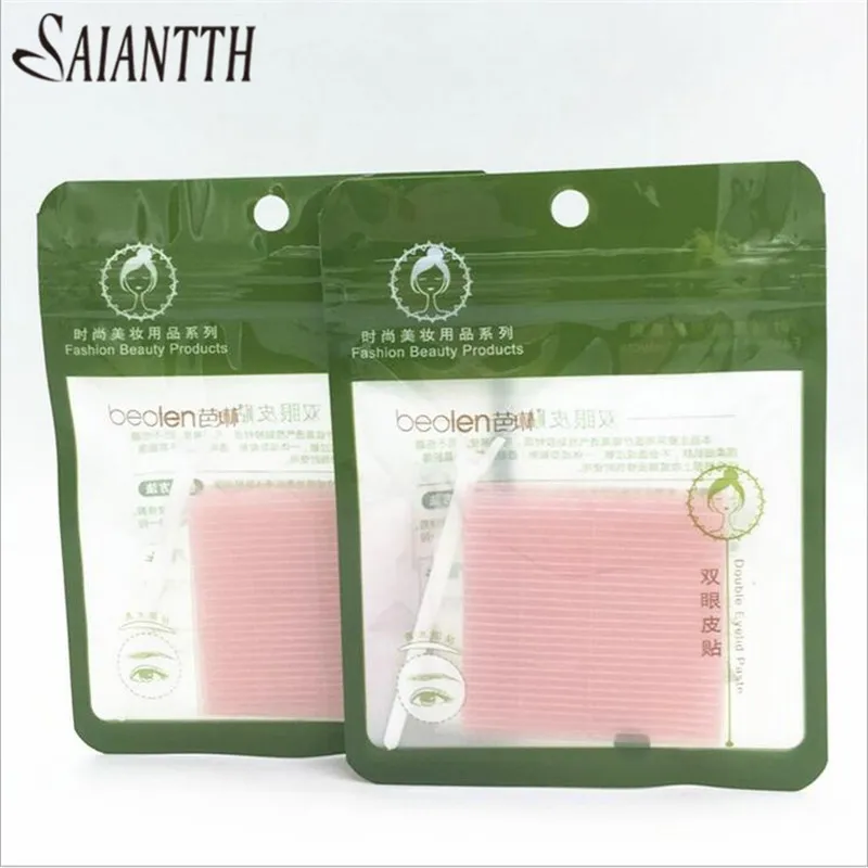 SAIANTTH двойная полоска для век stikers Pull line супер липкие невидимые Стикеры