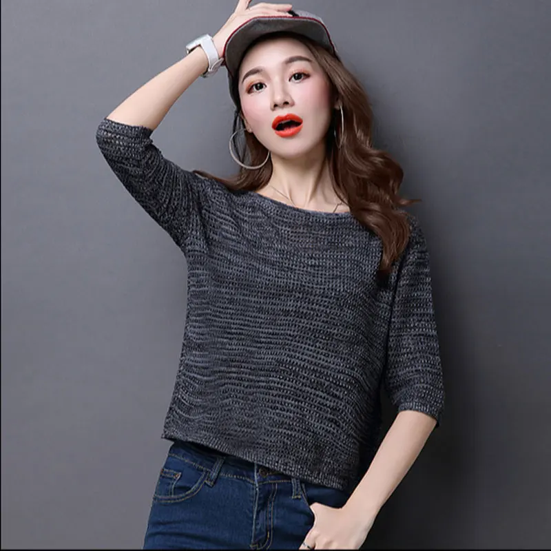 2017 новое поступление летняя футболка с круглым вырезом и коротким рукавом